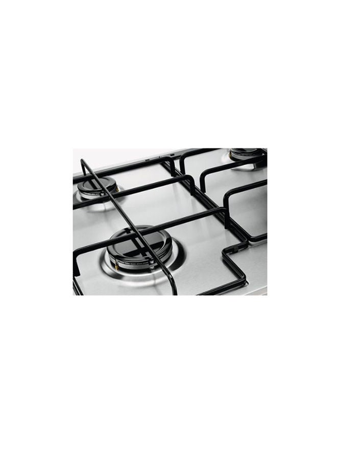 ZANUSSI Four Burner Gas Hob ZGH65414XA Silver  - Image 4