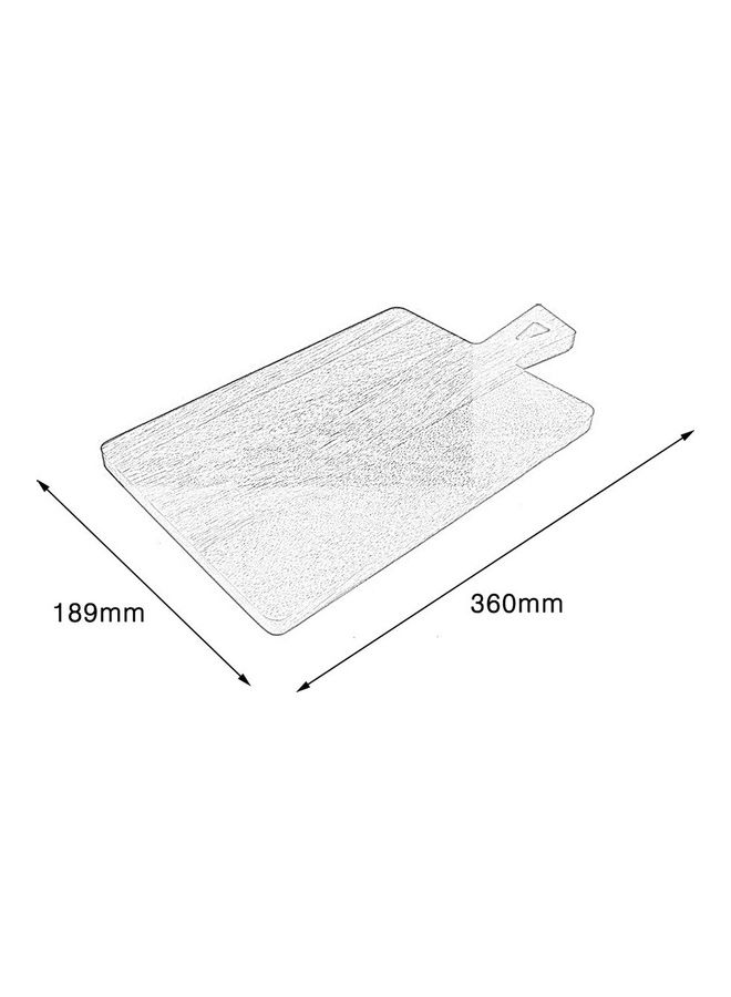 Portable Wood Cutting Board Brown  - Image 5