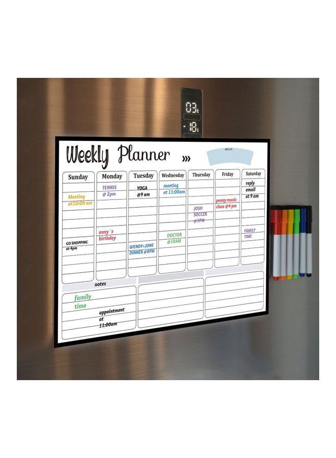 Generic Calendar Whiteboard White  - Image 4