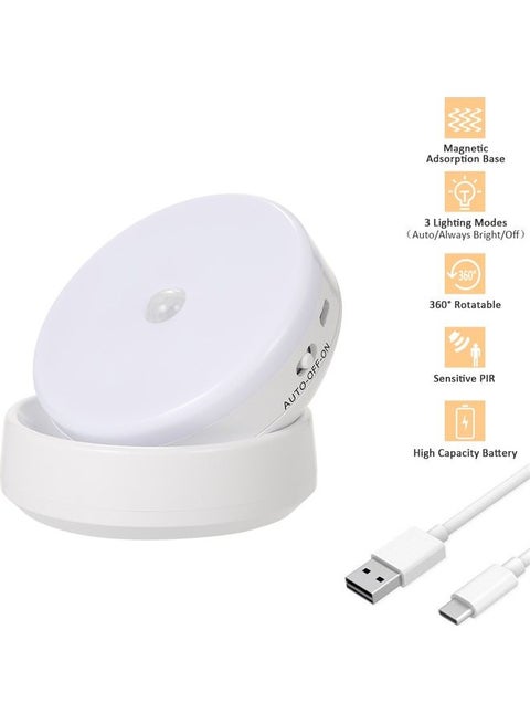 Rechargeable Night Light with Sensitive Motion Sensor Warm white