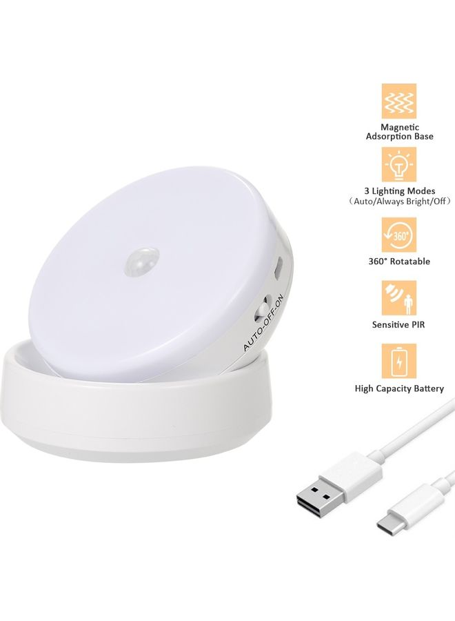 Rechargeable Night Light with Sensitive Motion Sensor Warm white