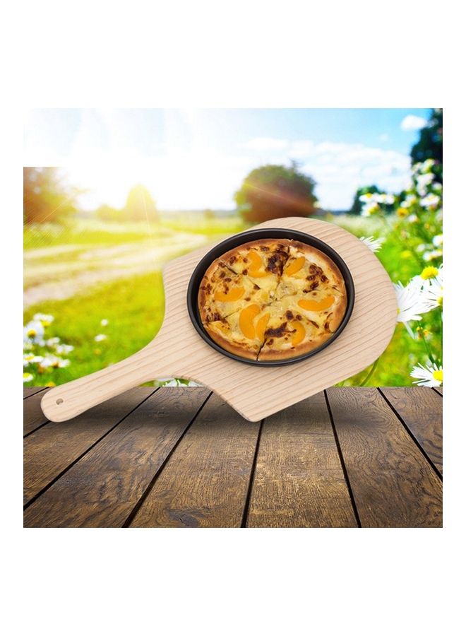 Wooden Pizza Shovel Beige - Image 4