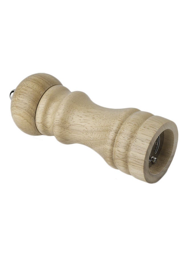 Manual Wood Pepper Salt Grinder Beige  - Image 1