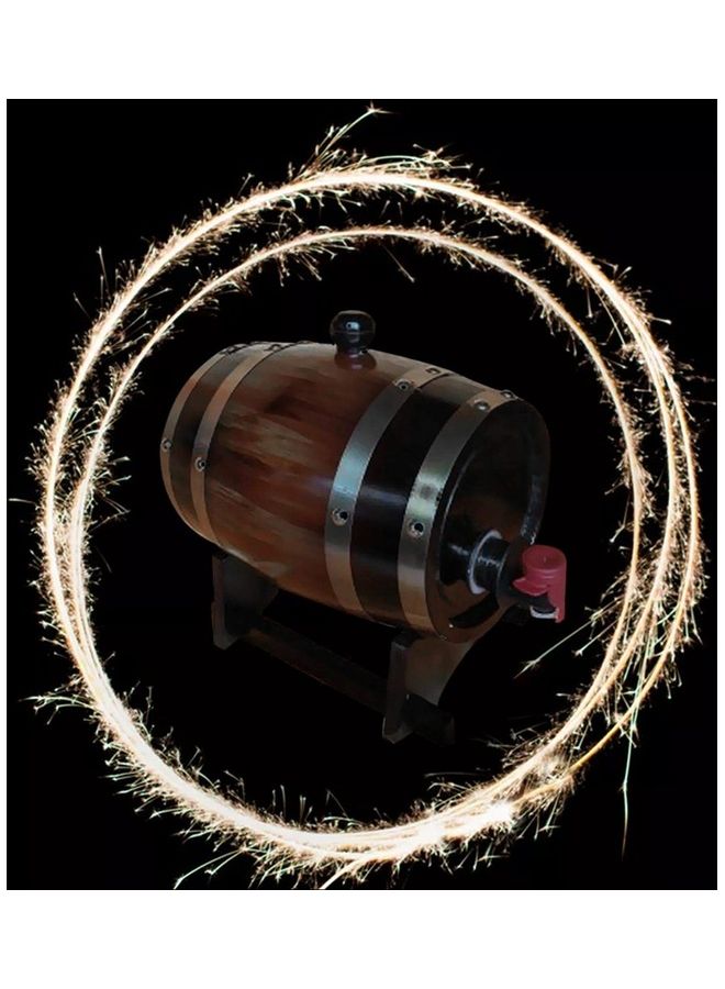 Wooden Craft Oak Barrel Multicolour  - Image 2