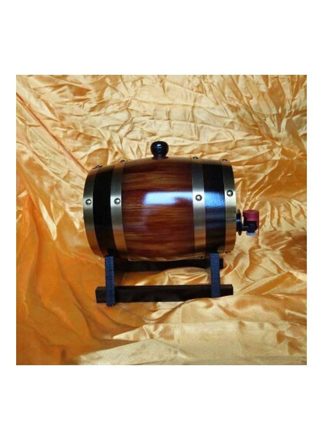 Wooden Craft Oak Barrel Multicolour  - Image 3
