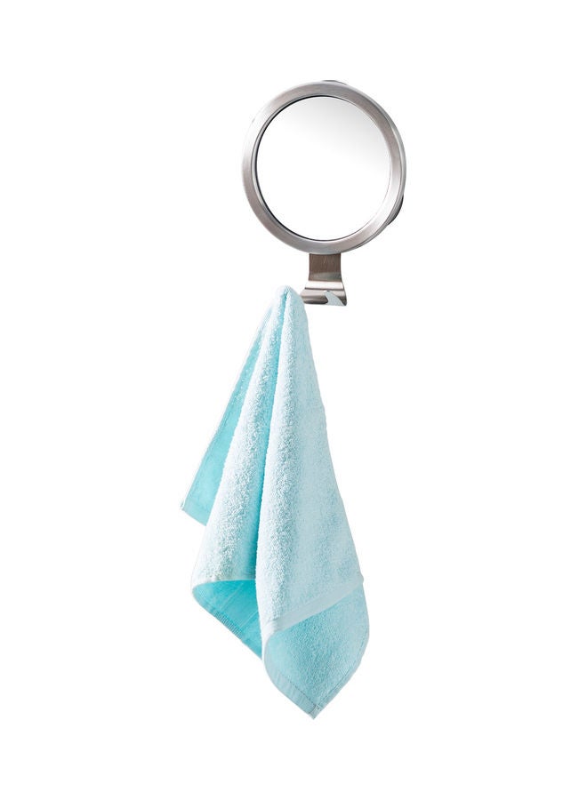 مرآة حلاقة بدون ضباب مع خطاف لشفرة الحلاقة فضي 20 x 3 x 15سم - Image 3