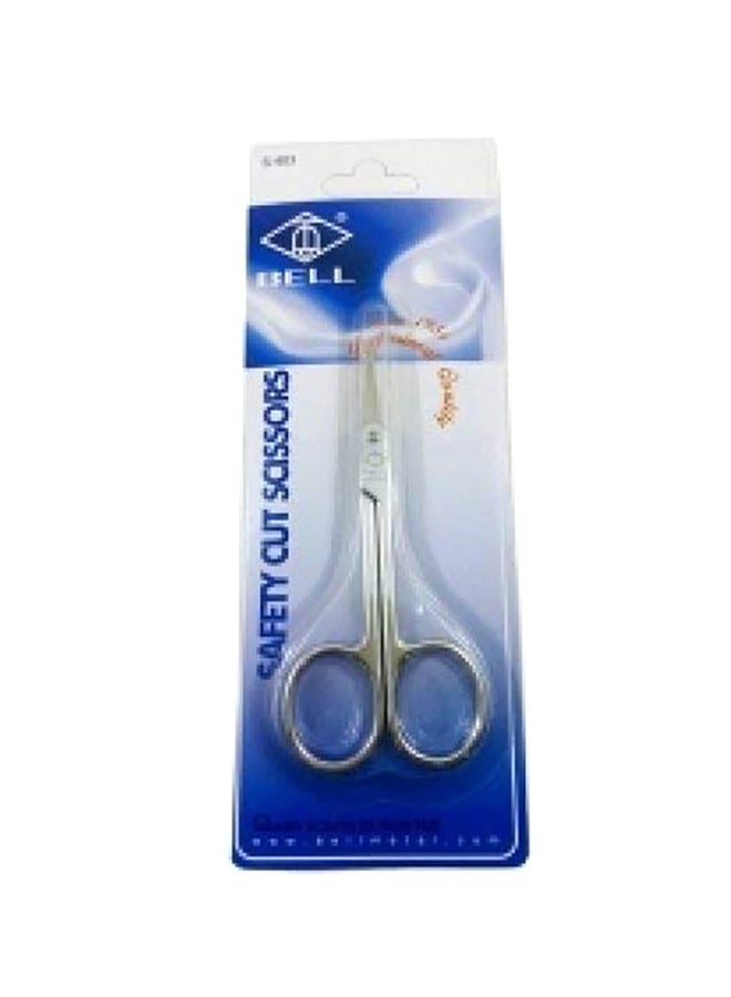 Bell Safety Cut Scissors Silver 150grams  - Image 1
