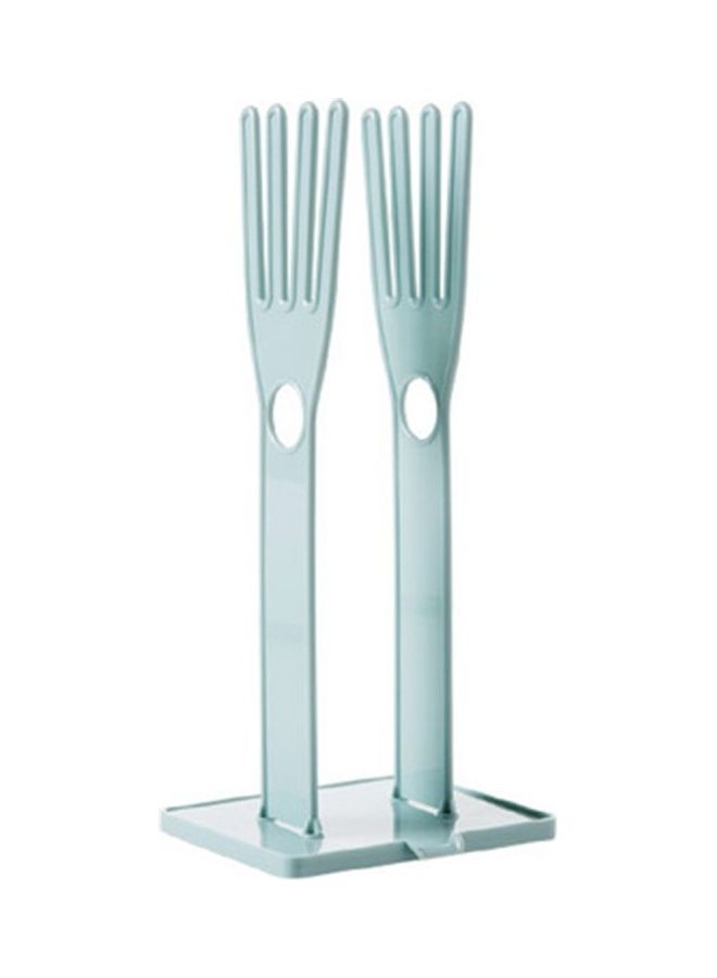 Plastic Household Gloves Drain Rack Blue 148 x 120 x 330cm  - Image 1