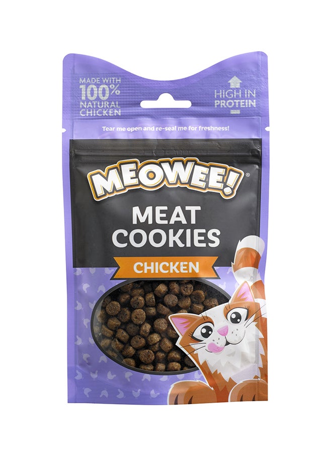 Meowee Meat Cookies Chicken Multicolour 40grams