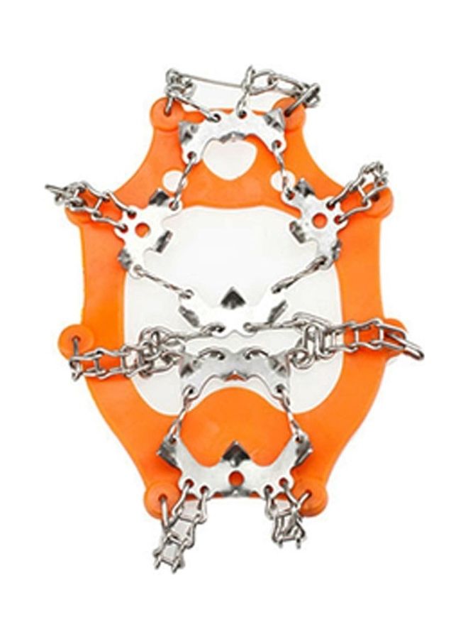 Generic 1 Pair 19 Teeth Anti-Slip Ice Gripper Chain Shoes Cover  - Image 2