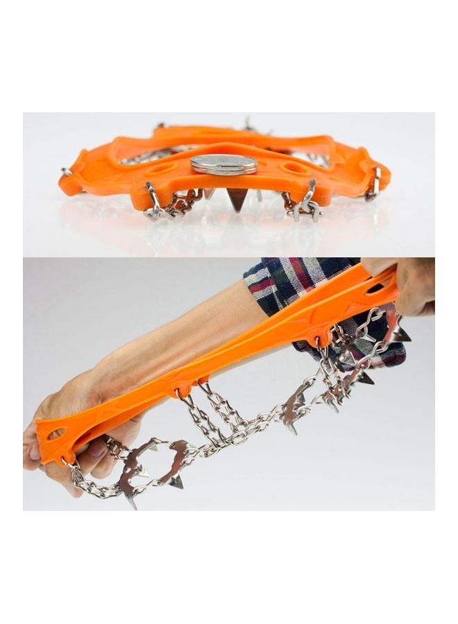 Generic 1 Pair 19 Teeth Anti-Slip Ice Gripper Chain Shoes Cover  - Image 5