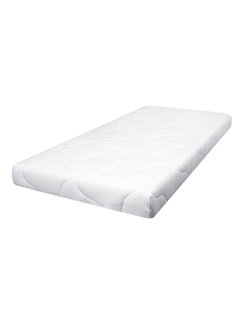 Switch - Bed Mattress - Junior Size Bed 70 X 160 X 10 - Foam Filled White - Bedroom Furniture Foldable Mattress White 70 x 160 x 10cm - Image 1