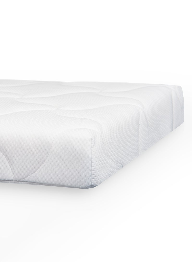 Switch - Bed Mattress - Junior Size Bed 70 X 160 X 10 - Foam Filled White - Bedroom Furniture Foldable Mattress White 70 x 160 x 10cm - Image 1