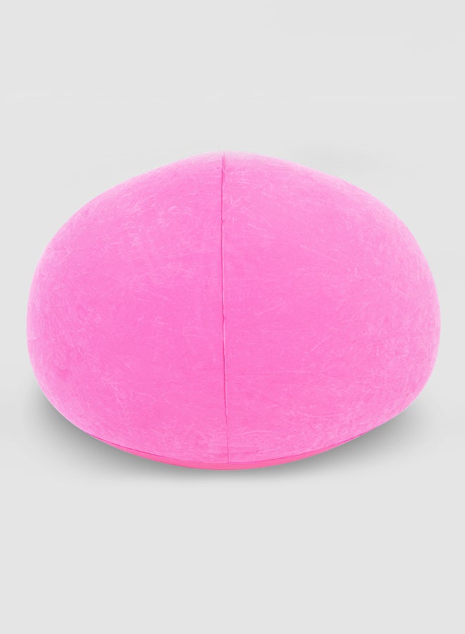 Jilong - Inflatable Lazy Living Room Sofa Air Beanbag Pink 94X83X76cm - Image 1