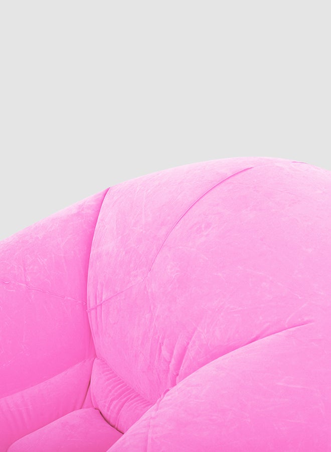 Jilong - Inflatable Lazy Living Room Sofa Air Beanbag Pink 94X83X76cm - Image 1