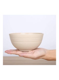AIWANTO 4-Piece Unbreakable Cereal Bowls Assorted Assorted 408grams  - Image 2