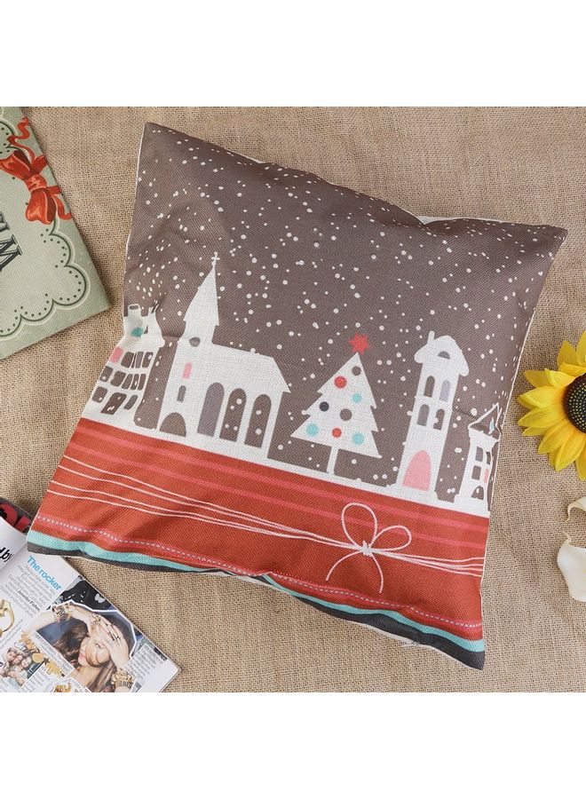 Stylish Printed Cushion Cover Multicolour - Image 1