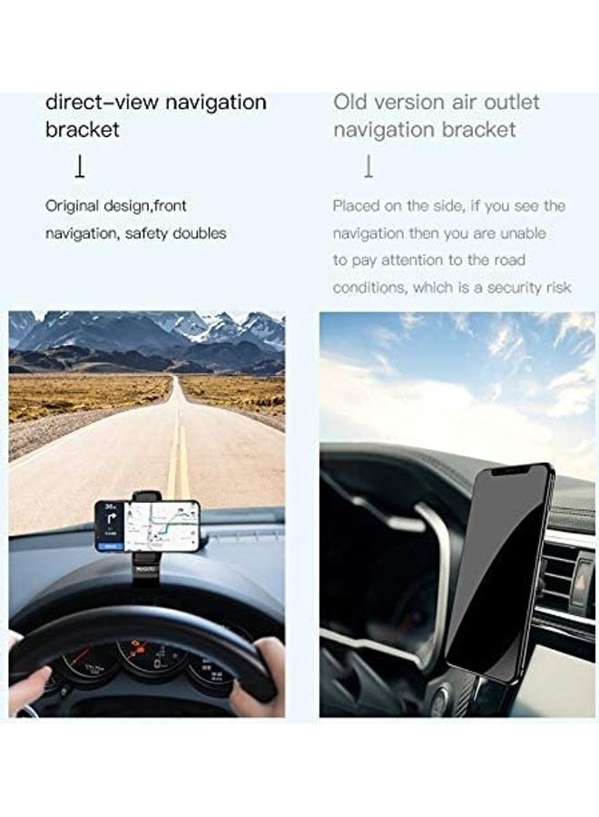 Yesido C65 Dashboard Car Phone Holder Black - Image 3
