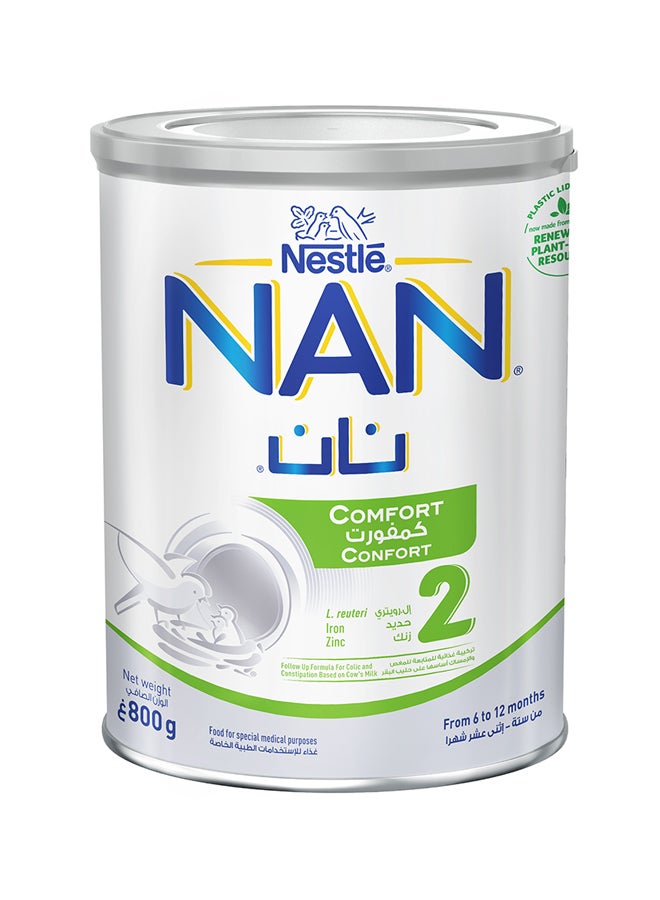 Nestle - Nan Comfort Stage 2, 6-12 Months 800grams - Image 1