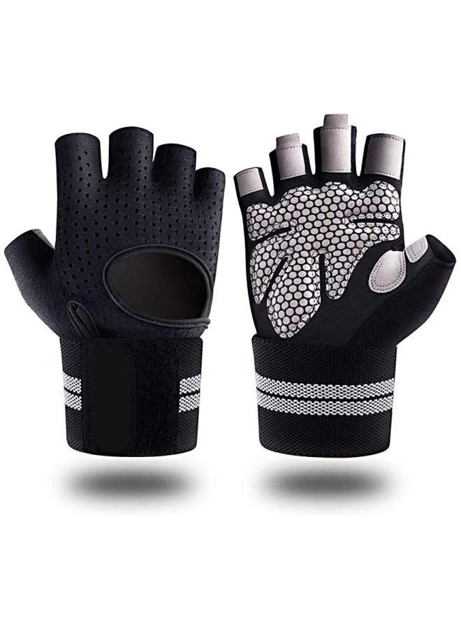 XiuWoo Anti-Slip Weight Lifting Gym Gloves one size centimeter  - Image 1