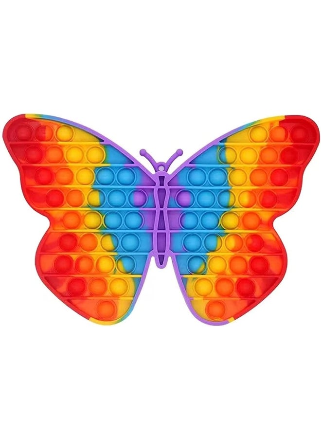 XiuWoo Big Butterfly Push Pop Fidget Sensory Toy - Image 1