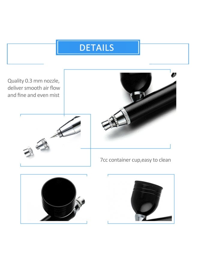 كيه كيه مون طقم بخاخة محمولة قابلة للشحن بمنفذ USB أسود 19.00X6.00X17.00سم  - Image 5