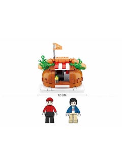 Sluban M38-B0705C 345-Piece Food Court Hot Dog House 345 6+ Years  - Image 2
