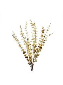 Yatai 2 Piece Artificial Eucalyptus Leaf Set Gold  - Image 1