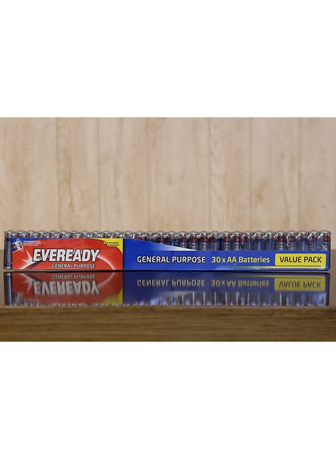 Eveready 30-Piece Promo Pack AA Battery Multicolour  - Image 2