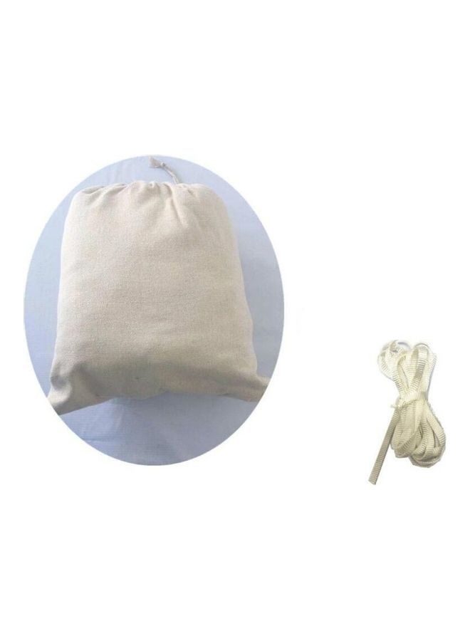 Generic - Tassel Double Canvas Hammock White - Image 1