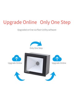 Aibecy Embedded Barcode Scanner Black  - Image 2