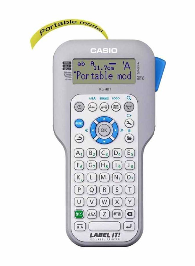 CASIO Label Printer Silver/White - Image 1