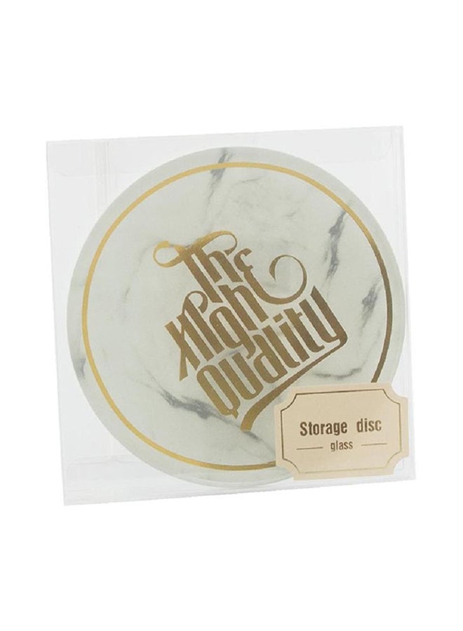 ROCO Storage Disc Desk Organizer Grey