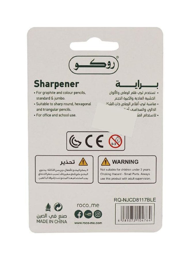 روكو مبراة توضع بالجيب أزرق - Image 2