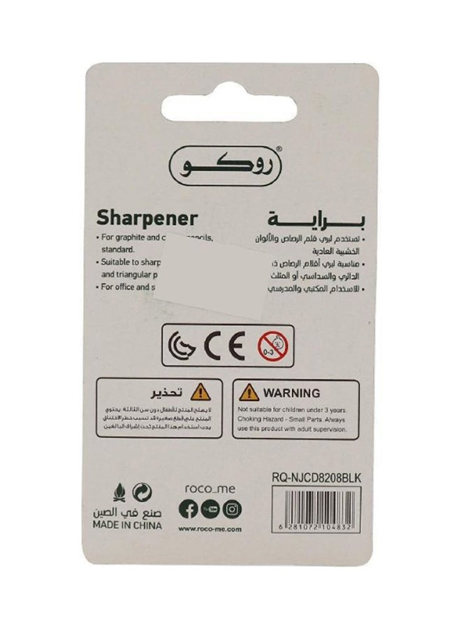 روكو مبراة توضع بالجيب أسود - Image 2