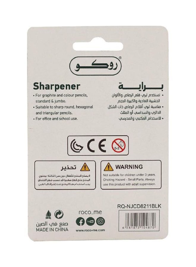 روكو مبراة توضع بالجيب أسود - Image 2