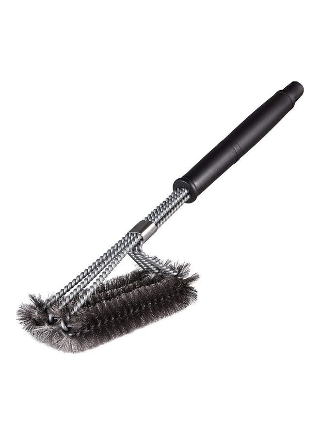 Large Barbecue Grill Cleaning Wire Brush Multicolour 46x7x12cm - Image 1