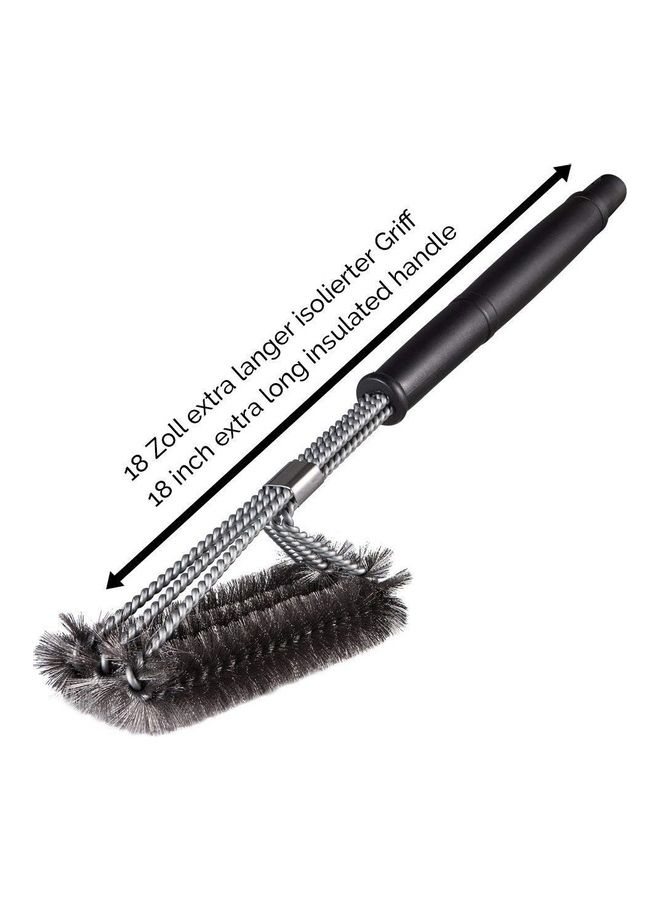 Large Barbecue Grill Cleaning Wire Brush Multicolour 46x7x12cm - Image 5