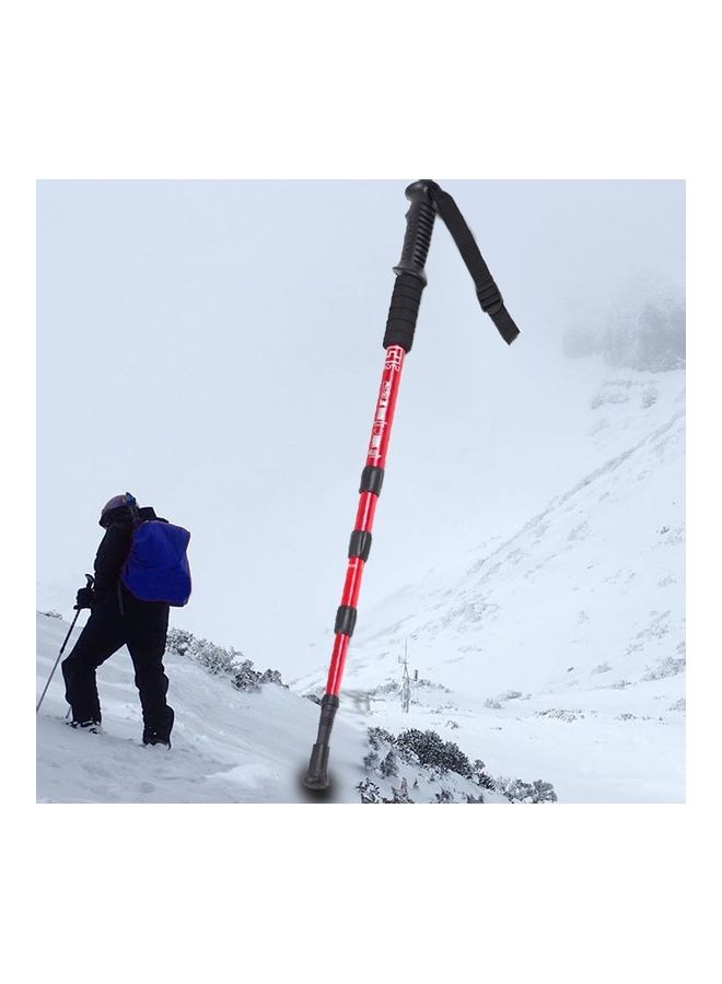 Generic 105cm 4-Section Hiking Adjustable Cane Trekking Pole  - Image 2