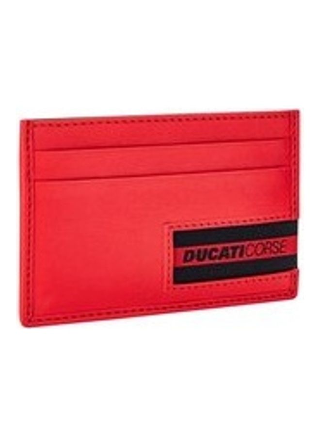 دوكاتي كورس محفظة بطاقات جلدية أصلية للرجال مودينا Dtlug2000103 - Image 2