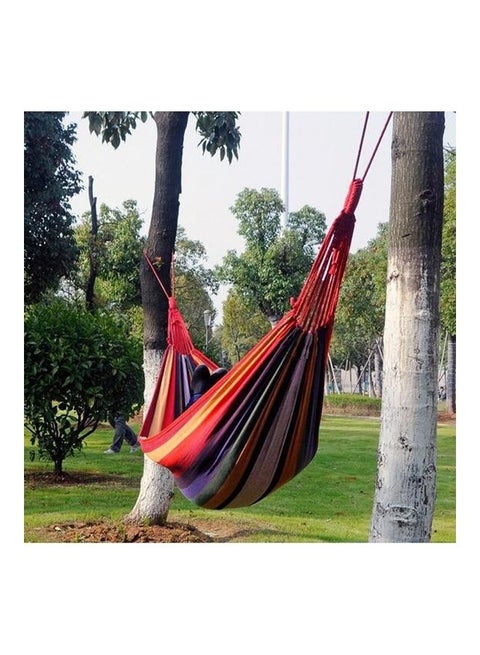 Outdoor Canvas Hammock Multicolour