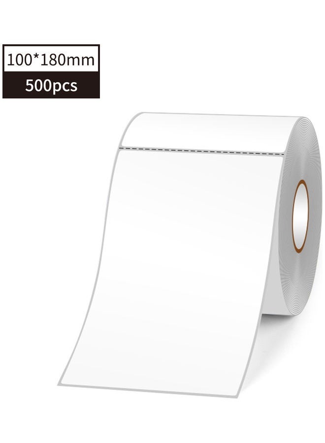 500-Piece Thermal Label Paper Rolls White - Image 3