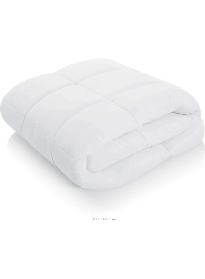 Sleep night Super Soft Filling Duvet Cover Cotton White 240 x 260cm - Image 1