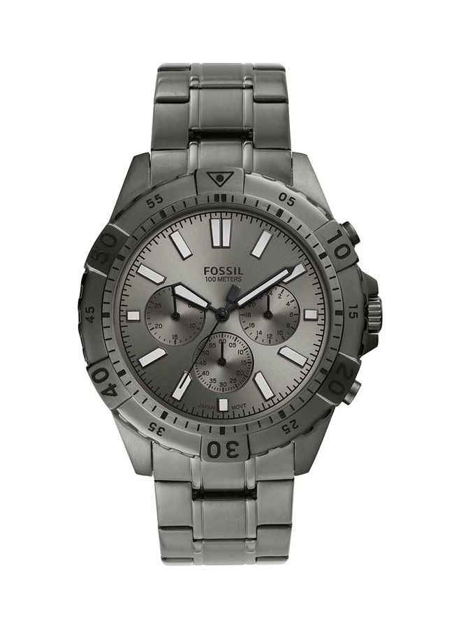 FOSSIL Men's Chronograph Garrett Watch - 46 mm - Grey  - Image 1