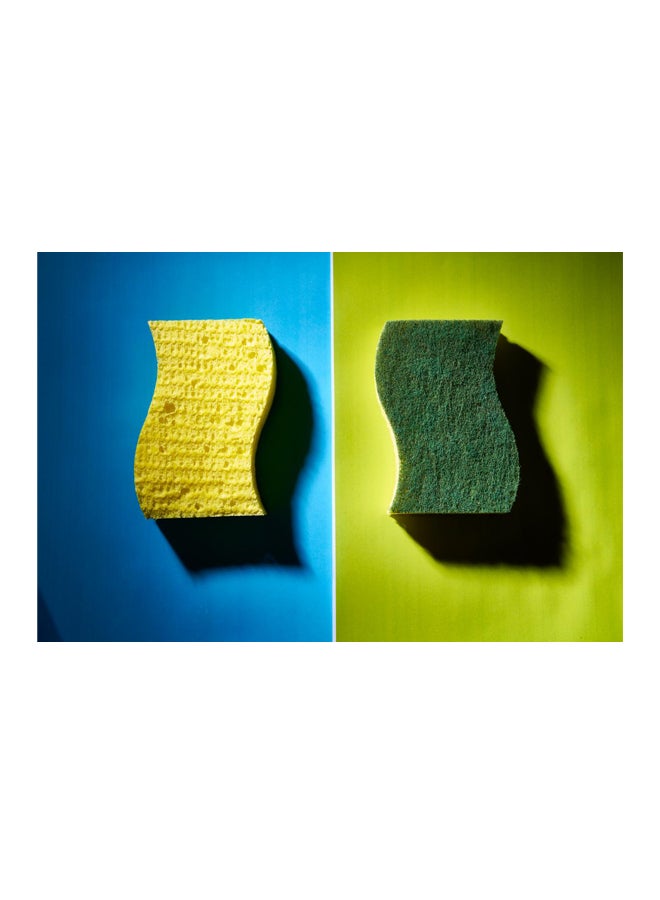 سكوتش برايت إسفنجة تنظيف شديدة التحمل أخضر - Image 2