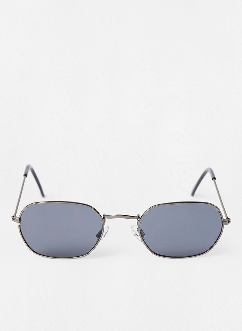 STYLEYEZ - Fashion Hexagon Sunglasses EE9M371-2 - Image 1