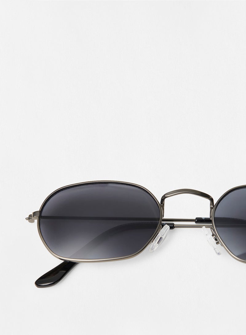 STYLEYEZ - Fashion Hexagon Sunglasses EE9M371-2 - Image 1