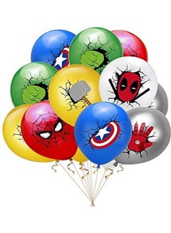 12 Piece Superhero Balloons Set - v1625199985/N48694018A_1