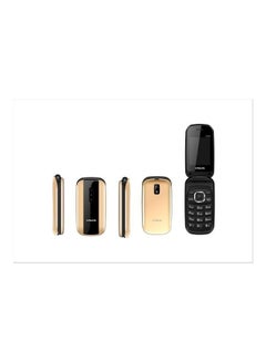 VS300 Dual Sim Feature Flap Phone Golden