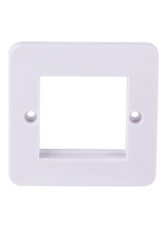 شنايدر إلكتريك 10-Piece Lisse Euro Double Modules Plate White  - Image 1